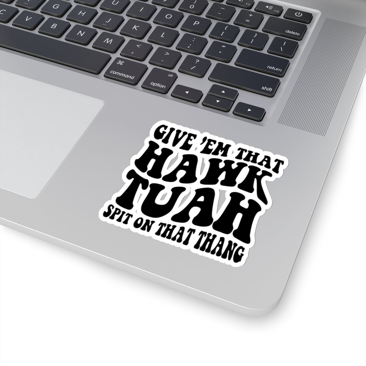 Give 'em that Hawk tuah spit on that thang - Sticker